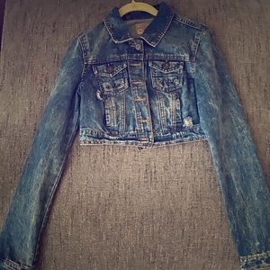 Cropped Jean Jacket
